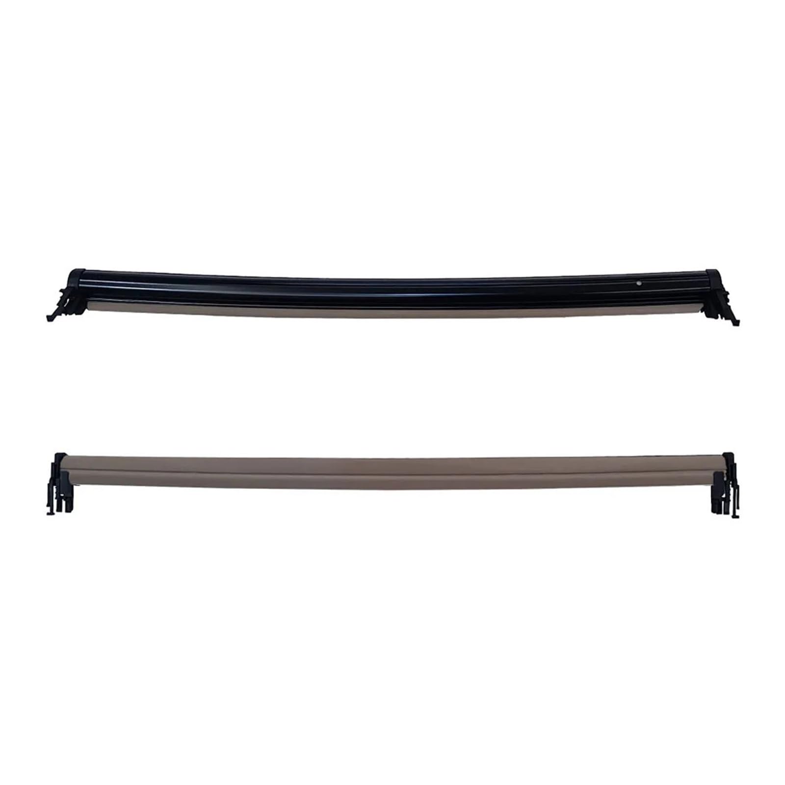 Mercedes Benz GLA X156 X205 W205 C200 C220 C260 C300 Panoramic Sunroof Sunshade Curtain Cover Assembly (2015-2018 Models, Beige Front) - Perfect for Sun Protection & Interior Cooling During Summer Drives