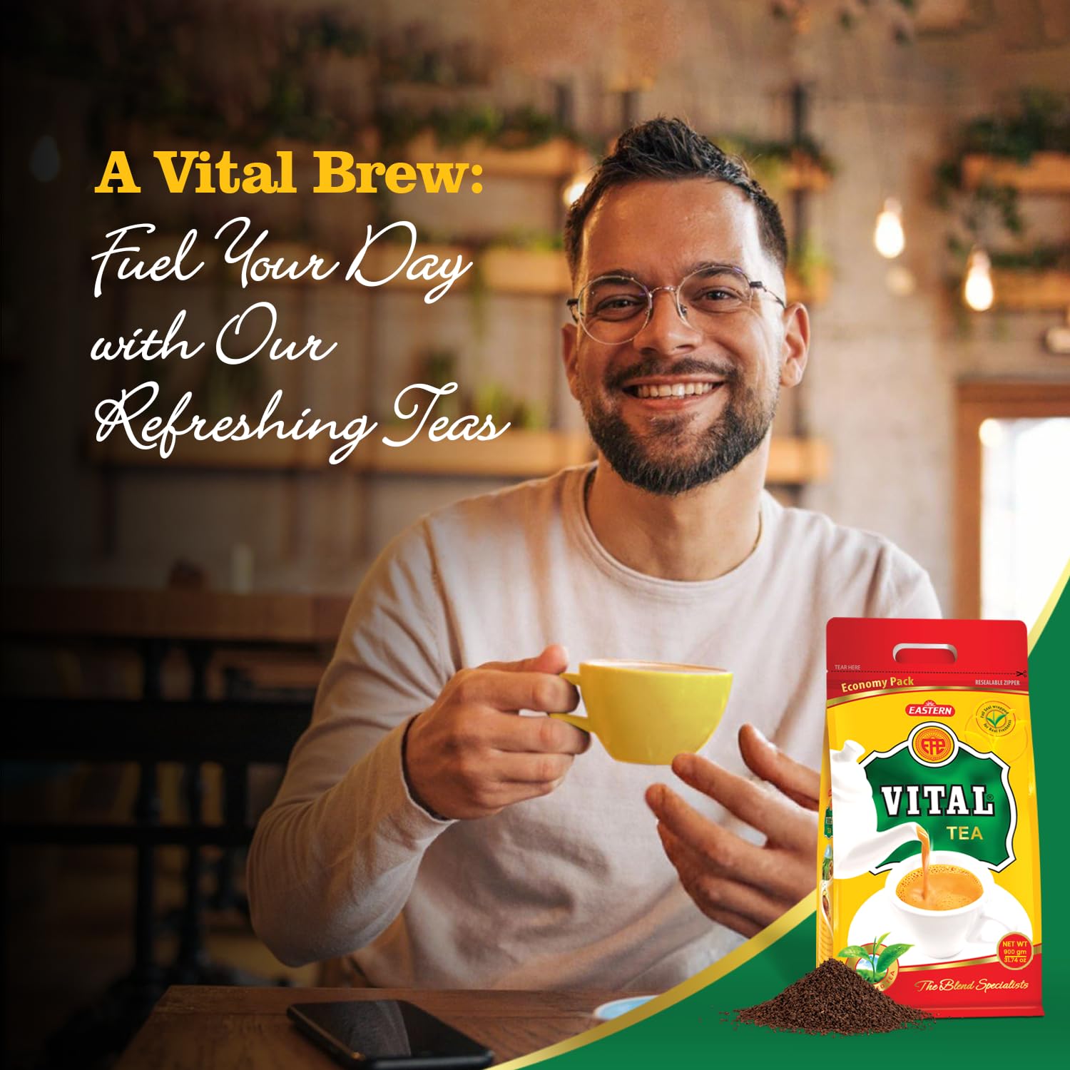 Premium Kenyan Black Loose Leaf Tea - Hand-Picked Antioxidant Rich Tea Leaves, 35.27oz (1kg) for Brewing & Indian Chai - Perfect for Morning Energy, Afternoon Relaxation & Healthy Lifestyle