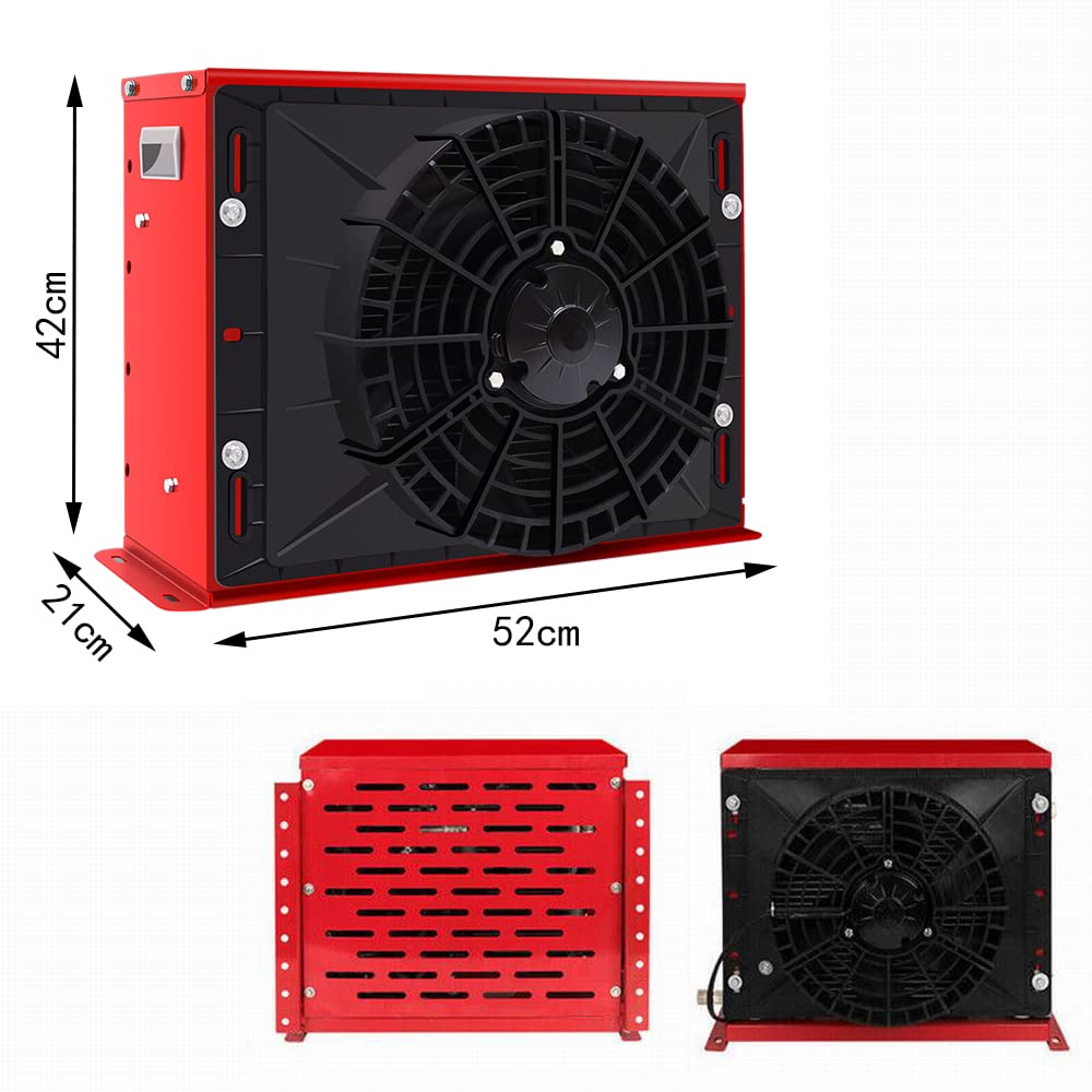 12V DC Truck Cab Air Conditioner - 11000 BTU Split A/C Unit for Semi Trucks, Buses, RVs, Caravans, Cranes & Excavators | Powerful Cooling for Long Haul Drivers & Off-Road Vehicles