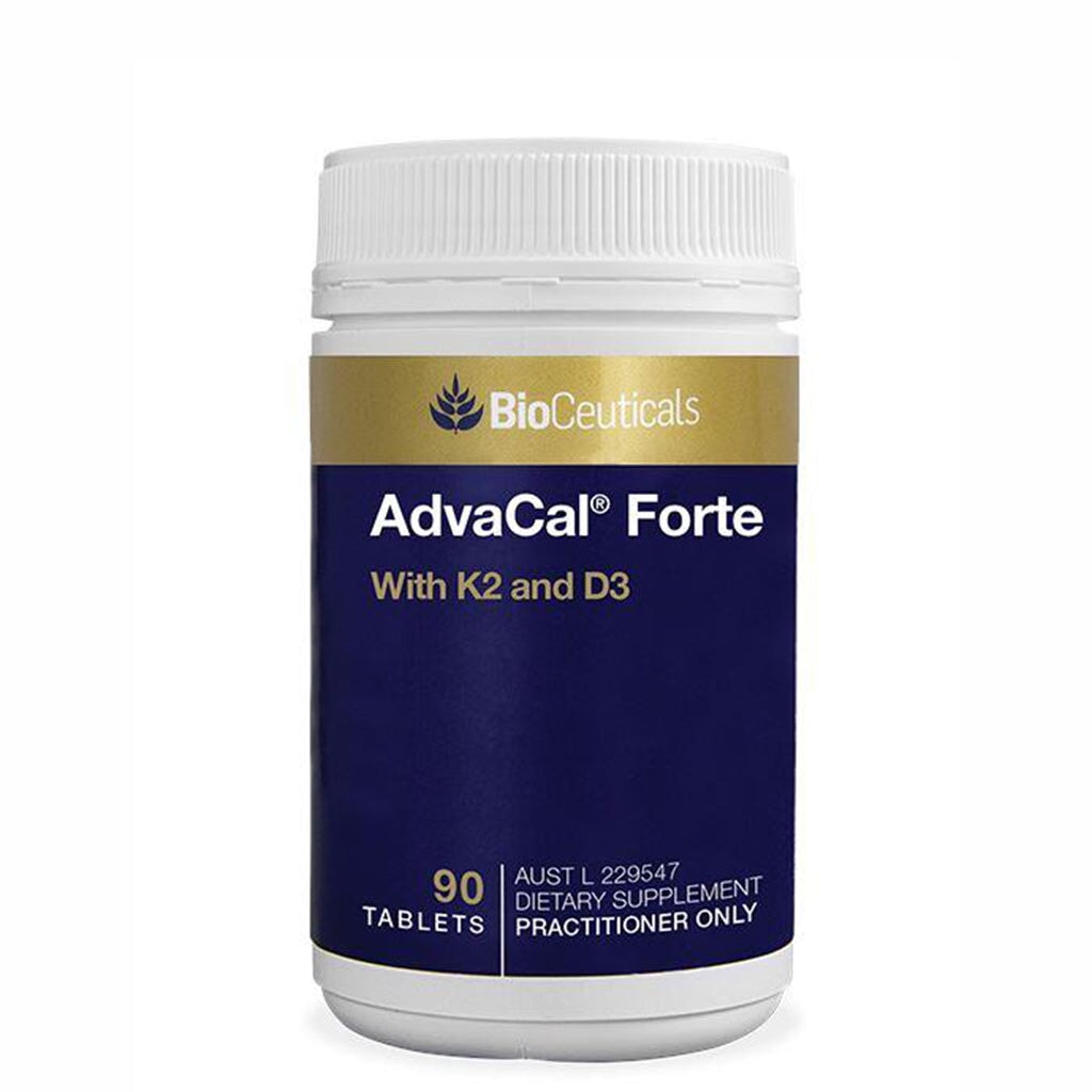 BioCeuticals AdvaCal Forte - Premium Calcium Supplement for Bone Health & Strong Teeth | Supports Osteoporosis Prevention & Joint Care - Ideal for Adults & Seniors