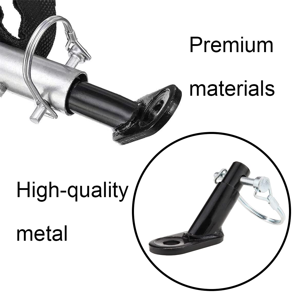 **Universal Bike Trailer Coupler - Heavy Duty Hitch Adapter for Kids, Child, Pet & Cargo Bike Trailers - Cycling Accessories for Family Rides & Outdoor Adventures**