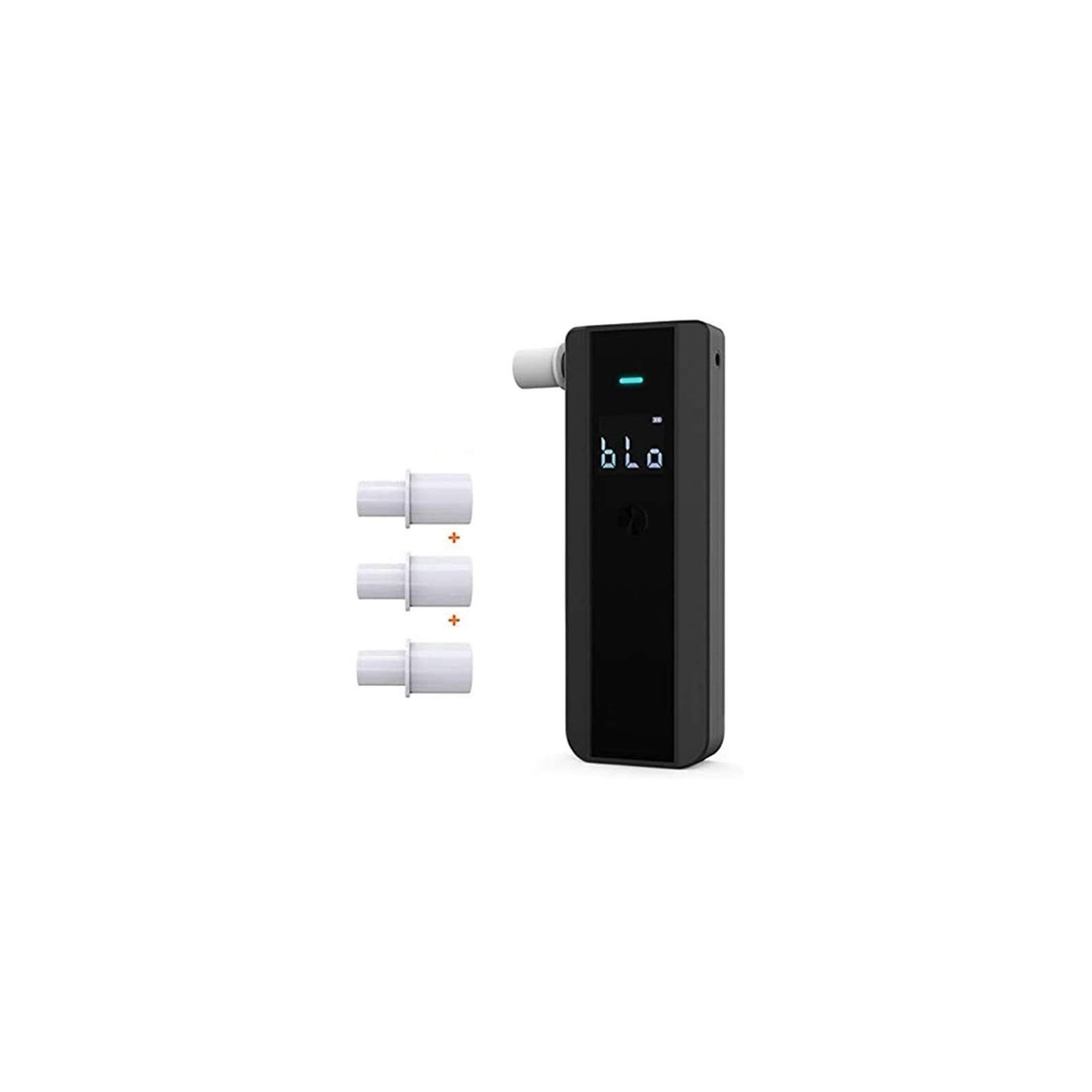 Professional Portable Breathalyzer - Digital LCD Alcohol Breath Tester for Personal & Workplace Use | Accurate BAC Detection for Drivers, Safety Checks & Party Safety