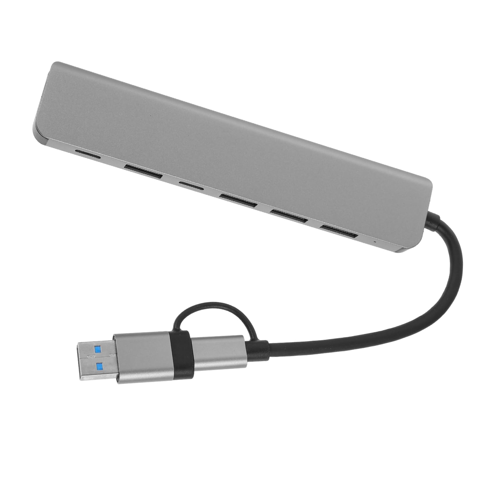 HOMSFOU 7-in-1 USB Hub for Laptop - USB C Adapter with Multiple Ports, USB Extension Hub for Notebook Computer - Perfect for Home Office, Gaming & Travel Accessories