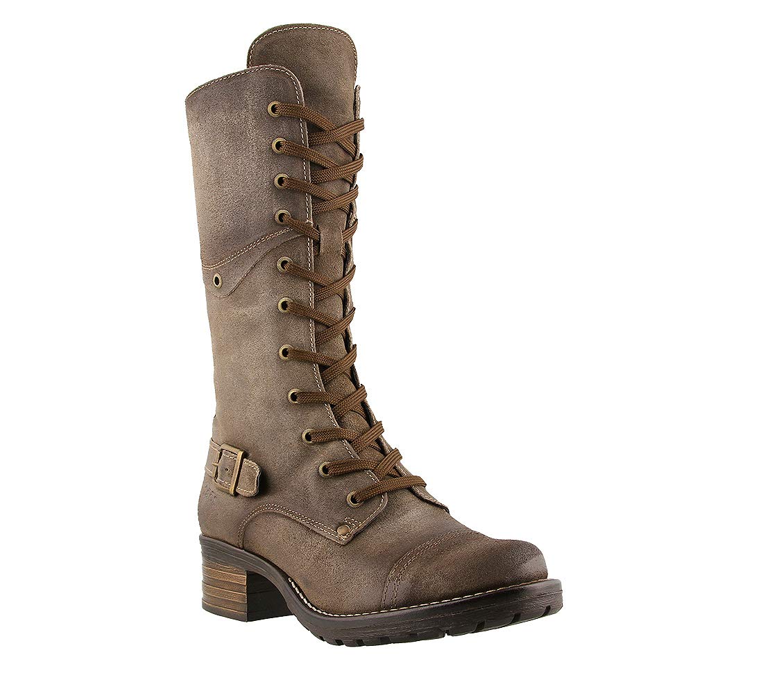 Taos Footwear Women's Tall Crave Boot - Waterproof Winter Boots for Women, Comfortable Ankle Support, Slip-Resistant Sole - Perfect for Snow, Hiking & Outdoor Activities
