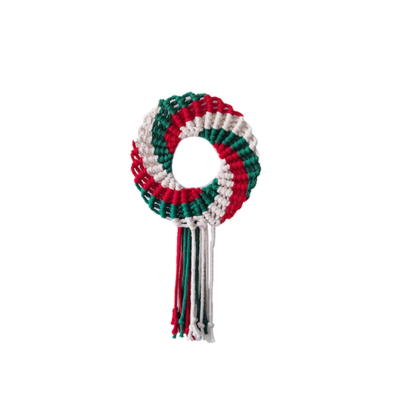 Kids Woven Garland Decor - Christmas Bedroom Wall Hanging with Lights for Home Decor