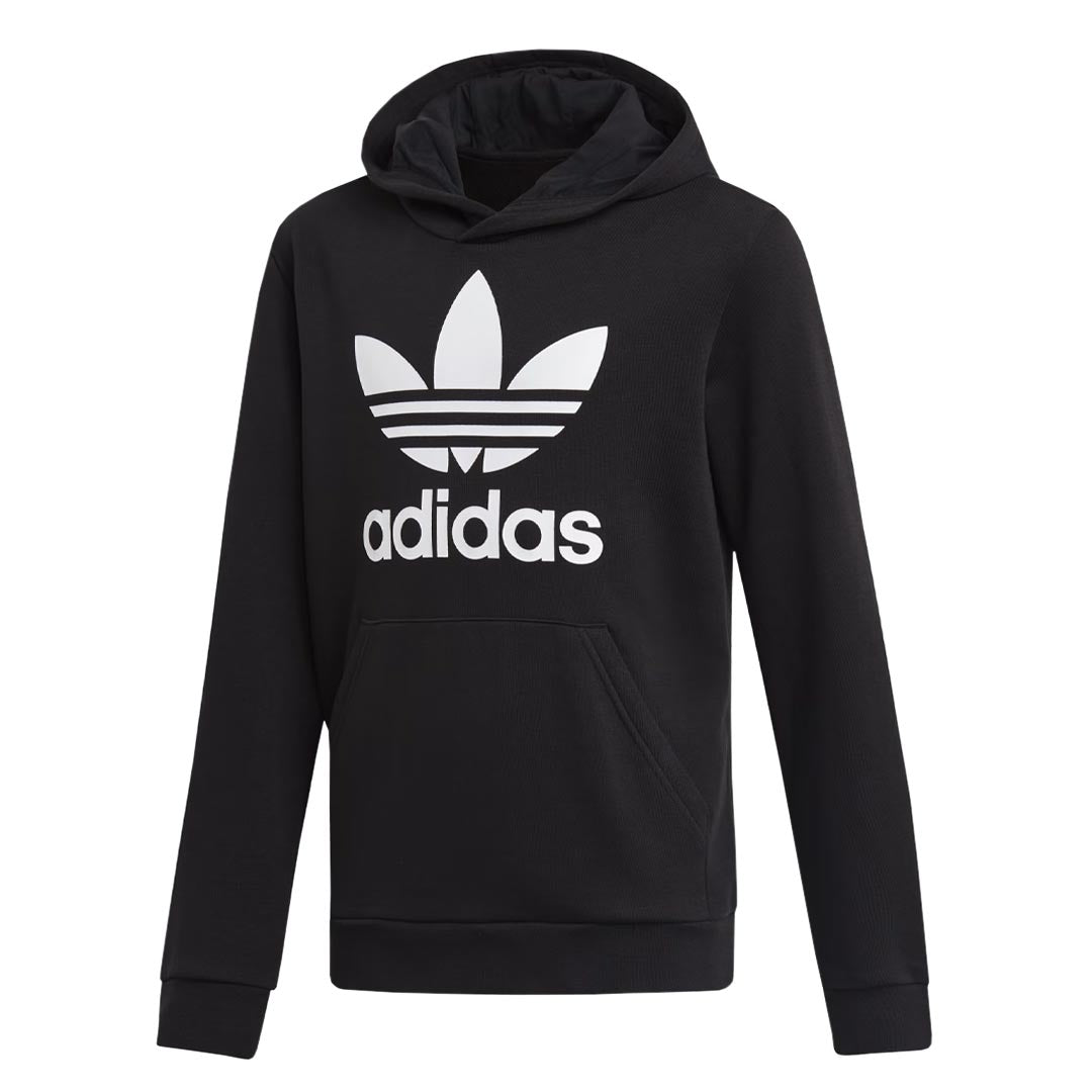Adidas Kids' Originals Trefoil Hoodie DV2870 - Junior Casual Pullover for Boys & Girls - Perfect for School, Playdates & Outdoor Activities