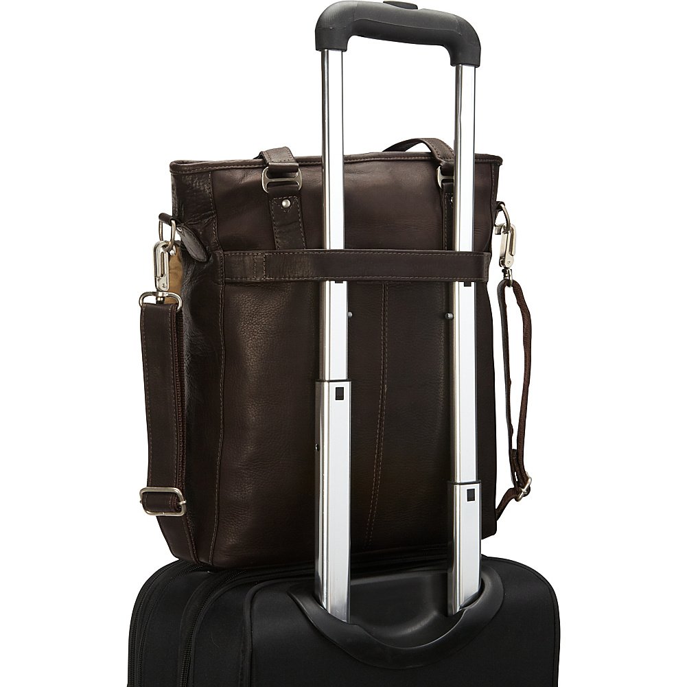 Premium Black Laptop & Tablet Tote Bag - Durable & Stylish Carry-All for Work, Travel & School - Fits 15