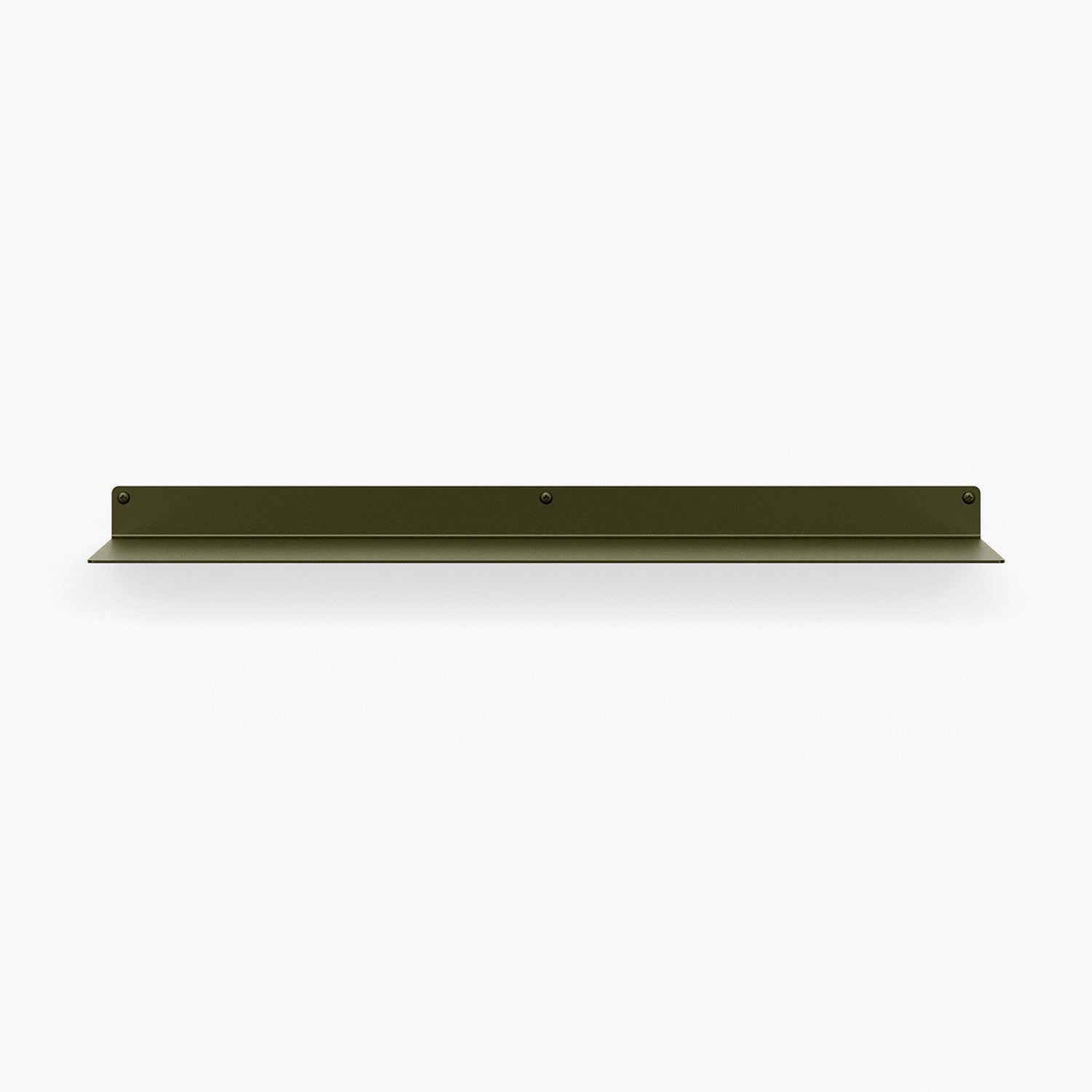 Bender FM 1 Metal Wall Shelf - Industrial Style Floating Shelves for Home & Office Organization - Perfect for Living Room, Bedroom, Kitchen Storage & Display