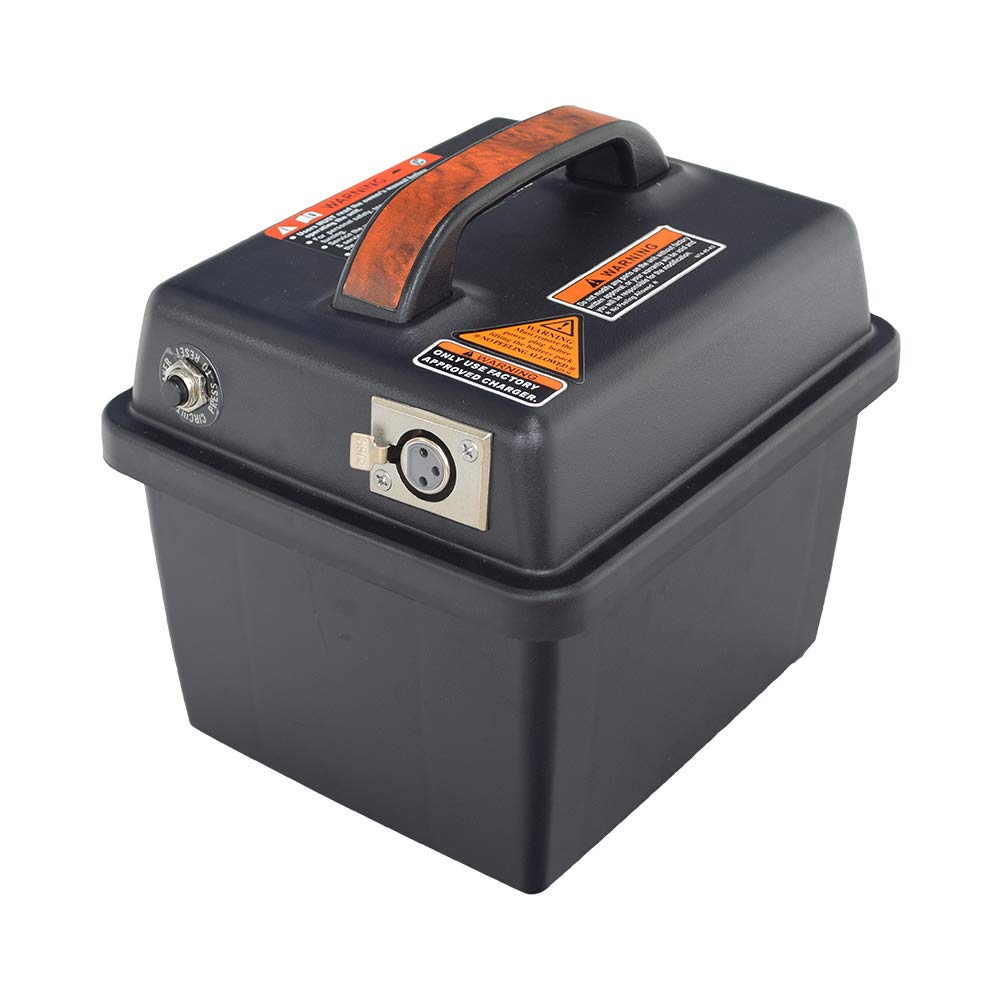 AlveyTech 24V Battery Box Assembly Replacement for Shoprider Echo SL73 & Hero Mobility Scooters (10Ah) - Compatible with Models 800501-699-00/800502-699-00 | Durable Power Solution for Daily Commuting & Outdoor Adventures