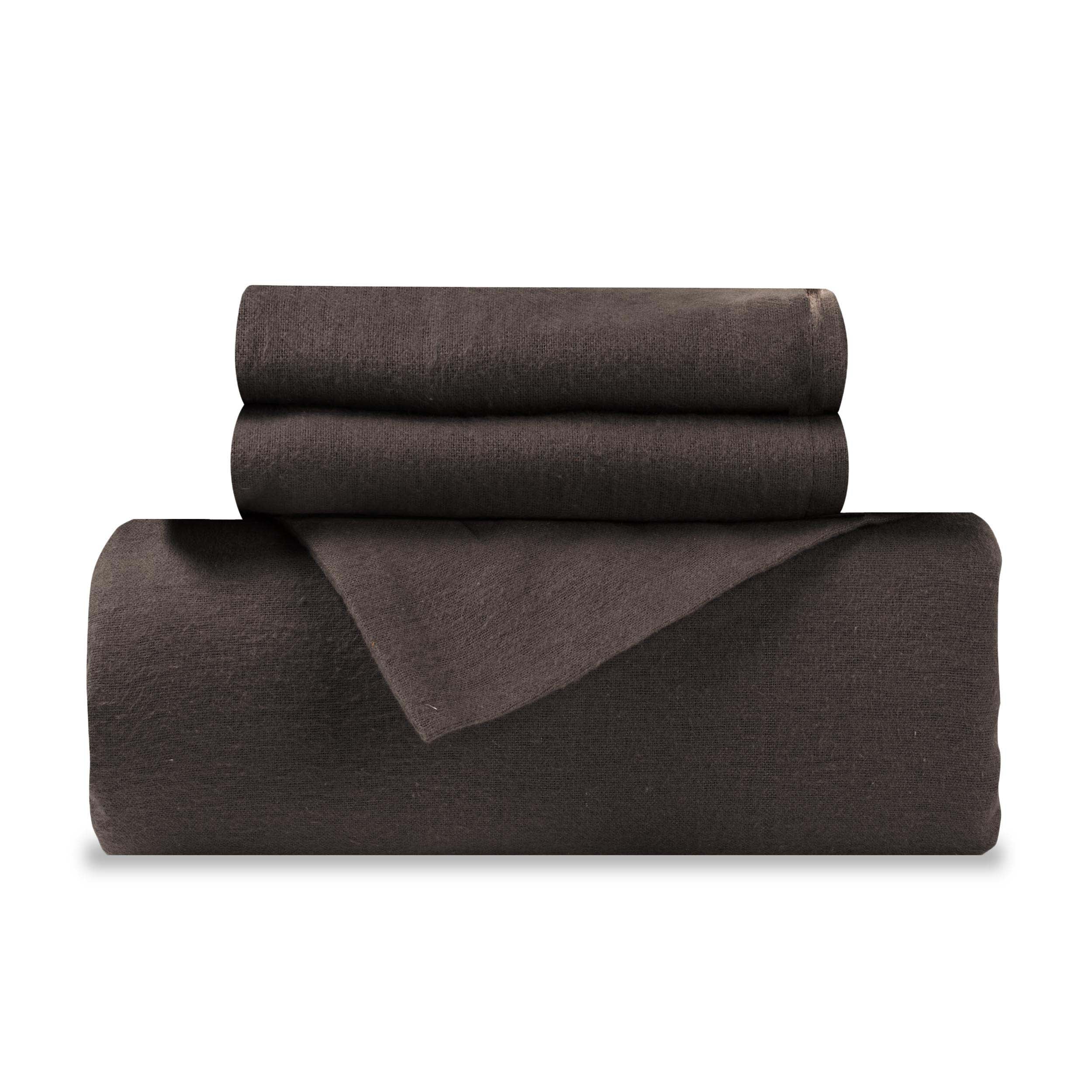 Premium 100% Cotton Flannel Duvet Cover Set - Soft & Cozy Bedding for Winter - Perfect for Master Bedroom, Guest Room & Cold Weather Comfort