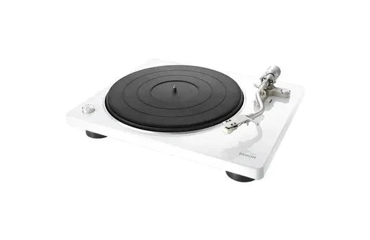 Denon DP-400WT High Fidelity Turntable with Auto Speed Sensor - Perfect for Vinyl Enthusiasts & Home Audio Systems