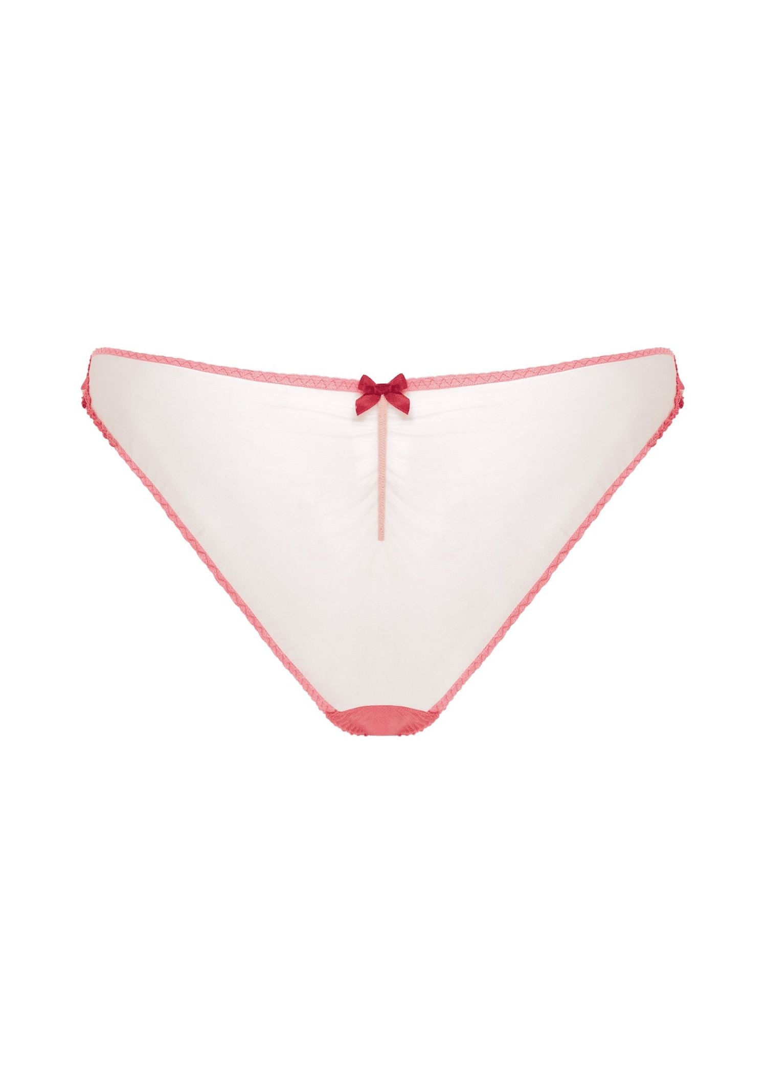 Sexy Lace Cupid Briefs for Women - Red & Pink Lingerie Panties - Perfect for Valentine's Day, Bridal Shower & Romantic Nights