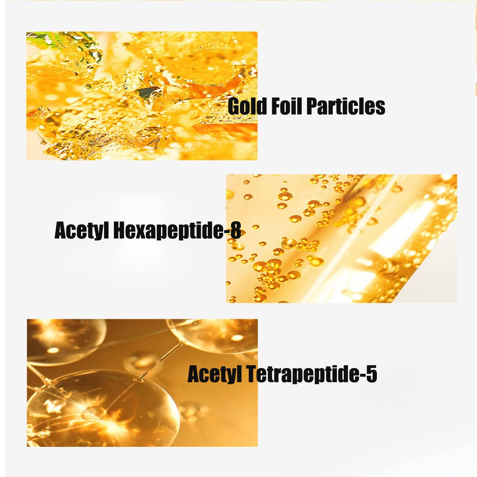 Instalift Protein Thread Lifting Set - Soluble Collagen Threads & Nano Gold Essence for Wrinkle Reduction & Skin Elasticity | Anti-Aging Face Lift Treatment for Fine Lines | At-Home Skincare Routine (1 Set + 3 Bottles)