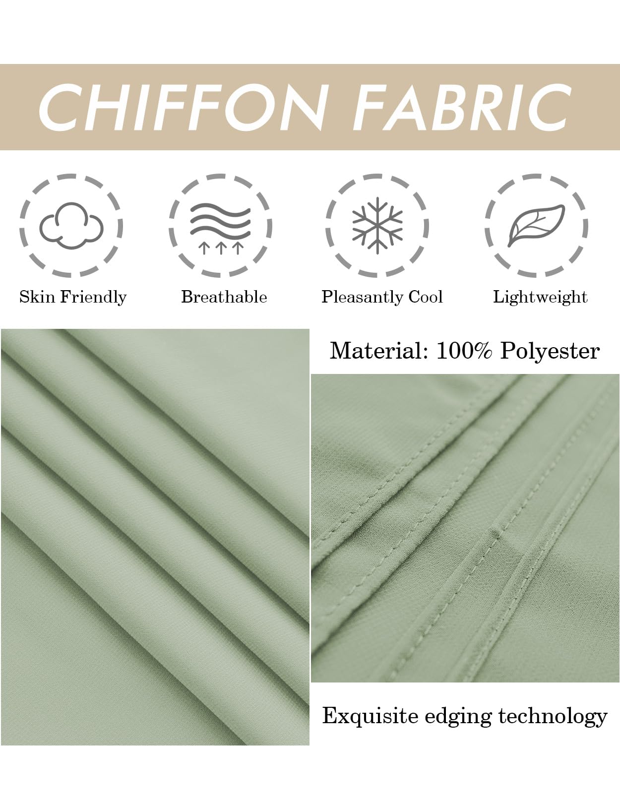 Elegant Women's Chiffon Shawls & Wraps - Lightweight Pashmina Scarves for Weddings, Evening Dresses, Beach Cover Ups & Travel Accessories | Perfect for Parties, Vacations & Special Occasions