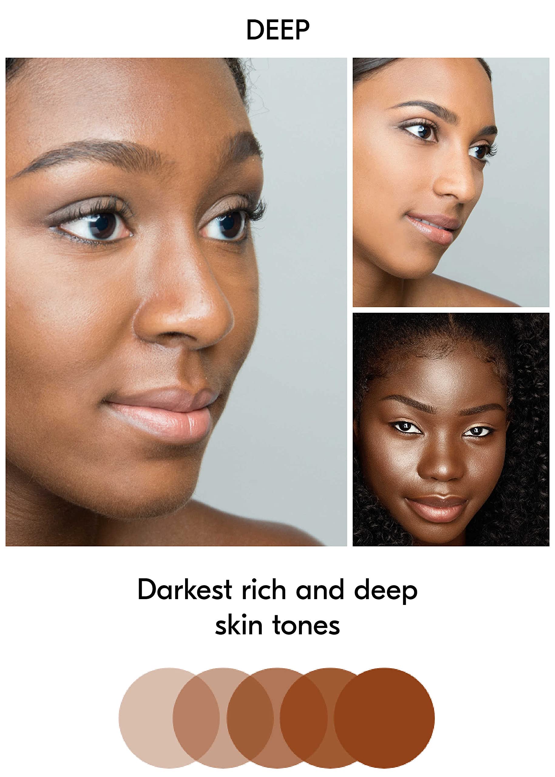 Aeroblend Airbrush Makeup Kit - Professional Foundation Starter Set with Deep Shade for Flawless Coverage | Perfect for Bridal, Photography & Special Occasion Makeup
