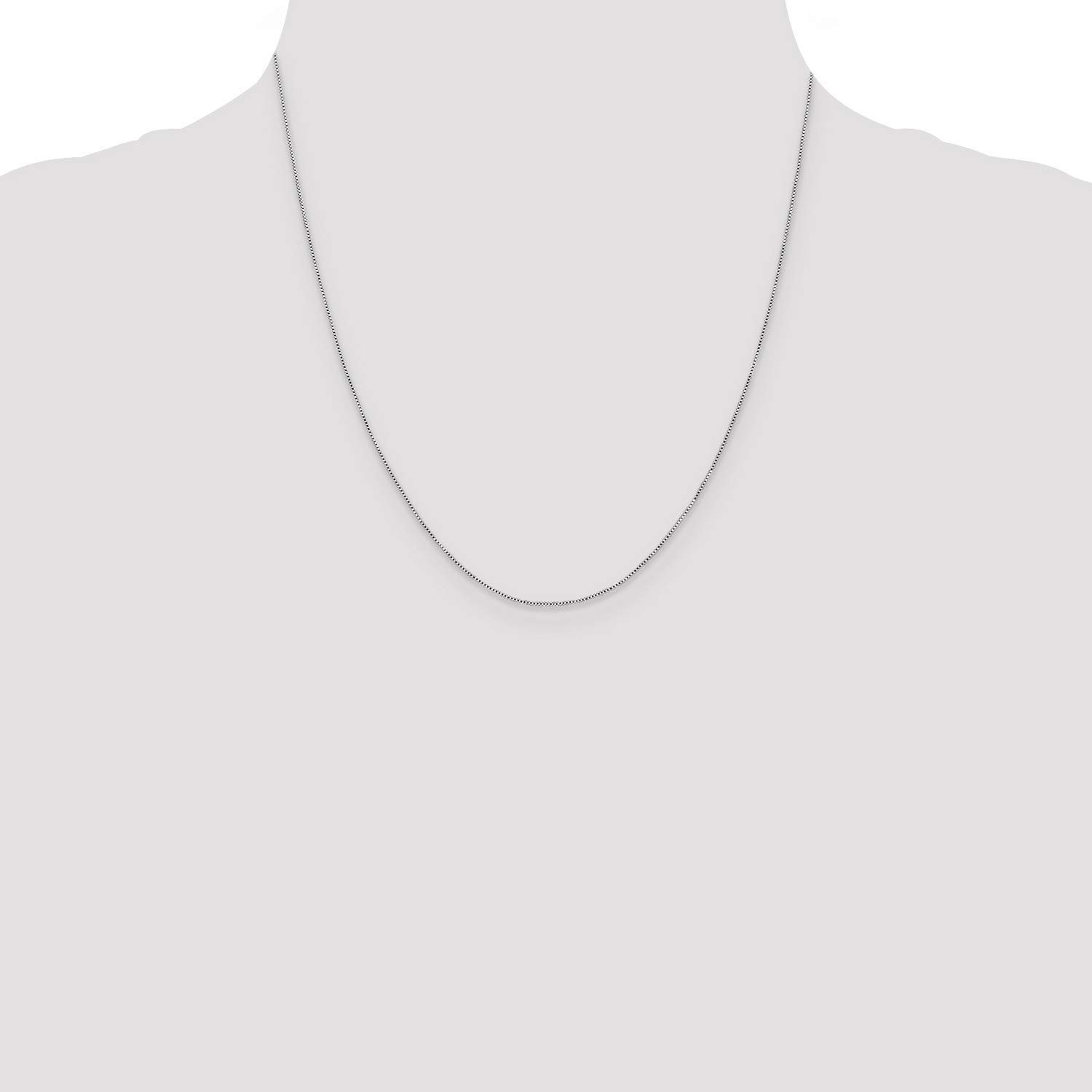 .925 Sterling Silver Classic Box Chain Necklace, Bracelet or Anklet - Elegant Jewelry for Women, Men & Teens - Perfect for Gifts, Parties & Everyday Wear