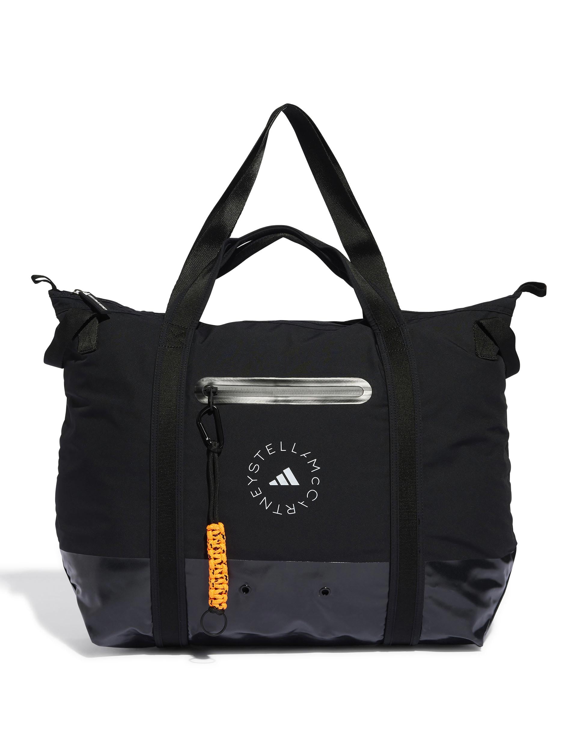 Stylish Black and White Tote Bag - Durable Canvas Shopping Bag for Women, Perfect for Groceries, Beach, Work & Travel