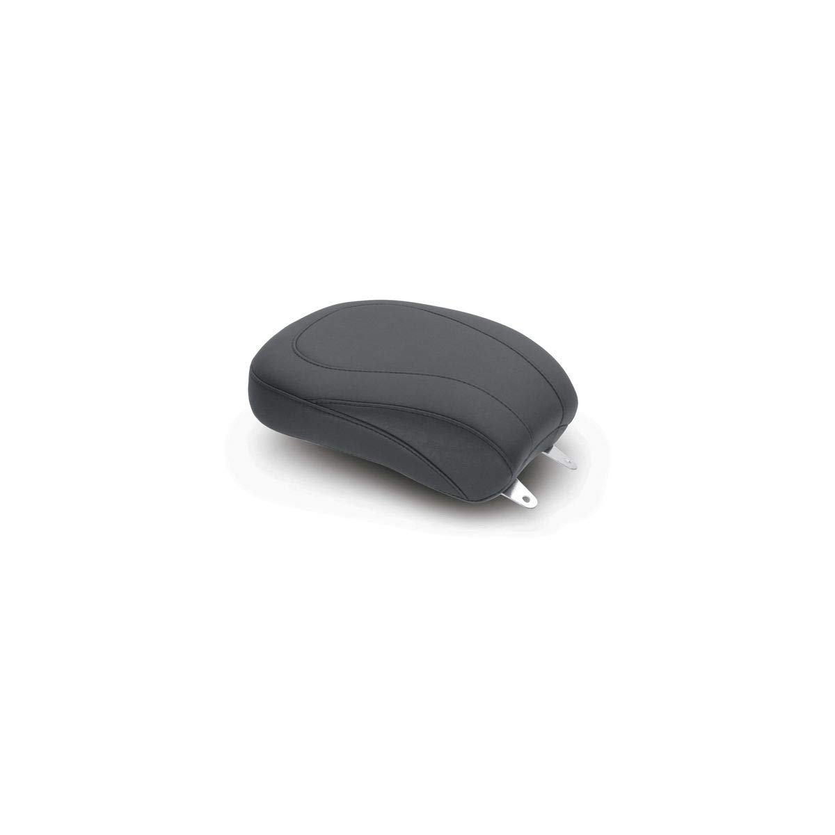 Mustang Black Wide Tripper Passenger Seat 76801 - Comfortable Motorcycle Seat for Long Rides & Cruising