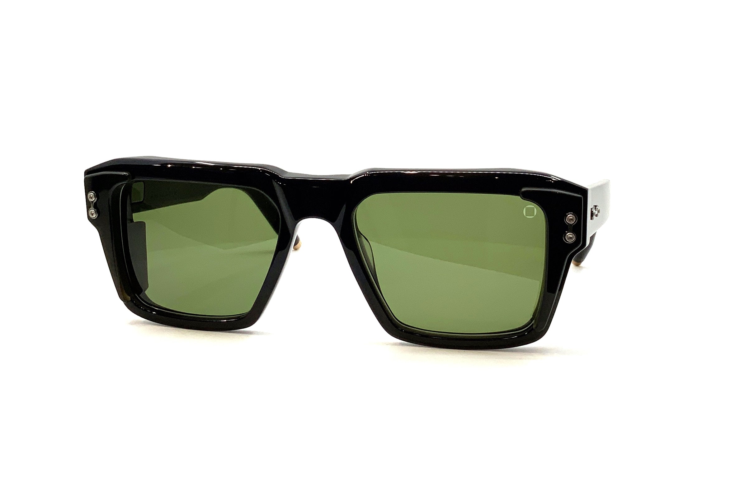 Akoni Hercules Black Crystal Sunglasses with Side Shield - Stylish UV Protection for Outdoor Sports & Driving