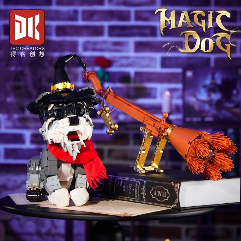 1298-Piece DK 7057 Magic Dog Building Blocks Set - STEM Educational Toy for Kids Ages 6-12 - Creative Construction Kit for Birthday Gifts & Indoor Playtime