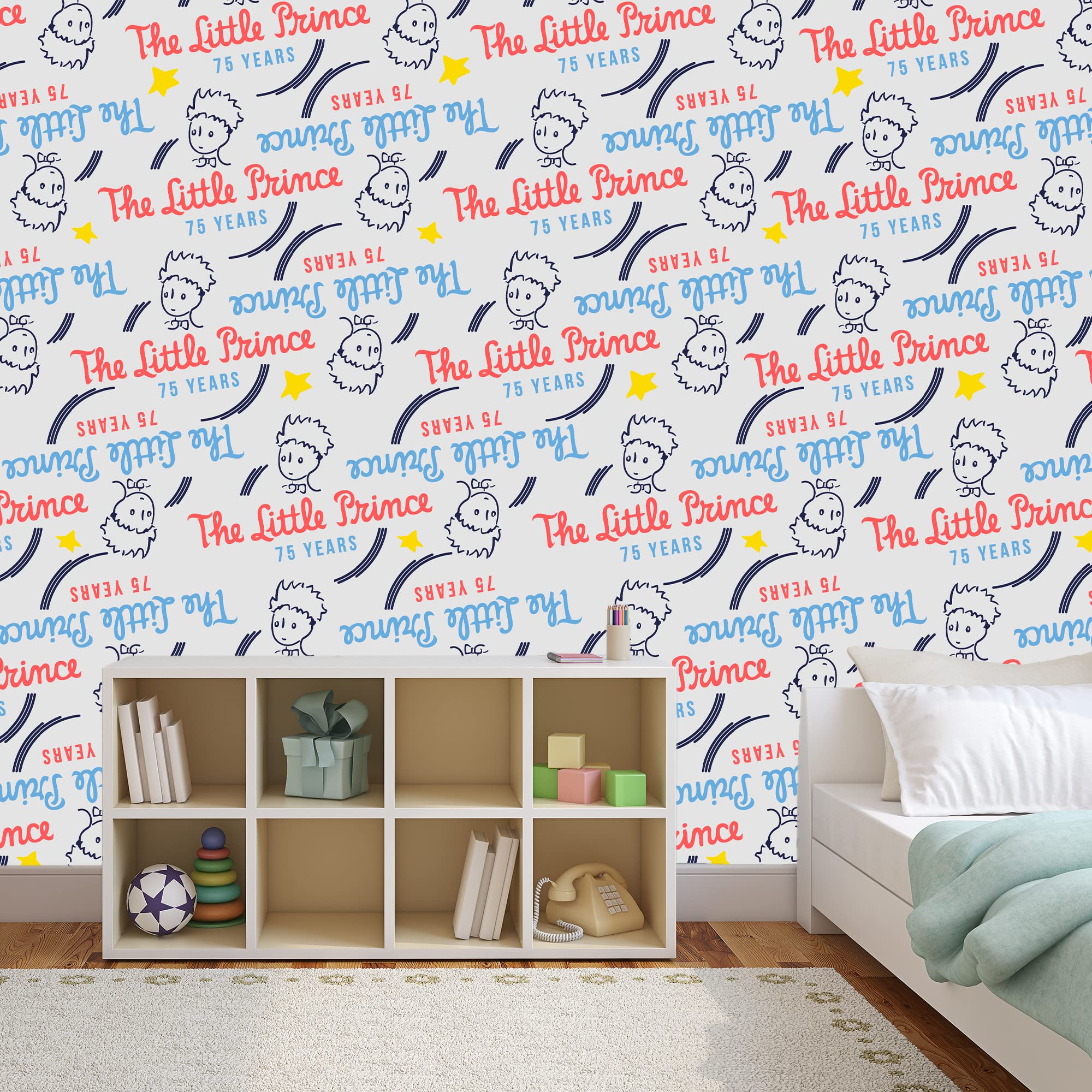 The Little Prince Wallpaper - Peel & Stick Room Decor for Living Room & Bedroom