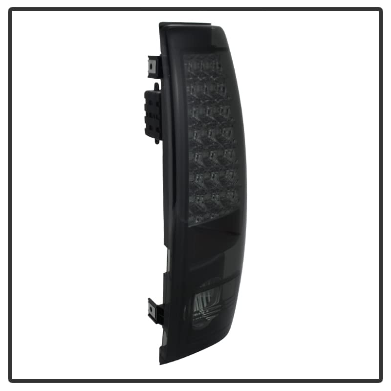 Spyder Auto Spyder 5078025 LED Tail Lights - Black Smoke for 2003-2006 & 2007 Classic Chevy Silverado 1500/2500 (Excludes Stepside Models) | Upgrade Your Truck's Style & Night Visibility