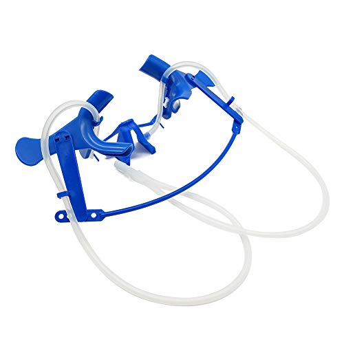 Sino Dental Oral Dry Field System Nola Retractor - Autoclavable & Disposable Dental Cheek Retractor for Teeth Whitening & Orthodontic Procedures | Perfect for Dentists, Hygienists & Dental Clinics (Blue)