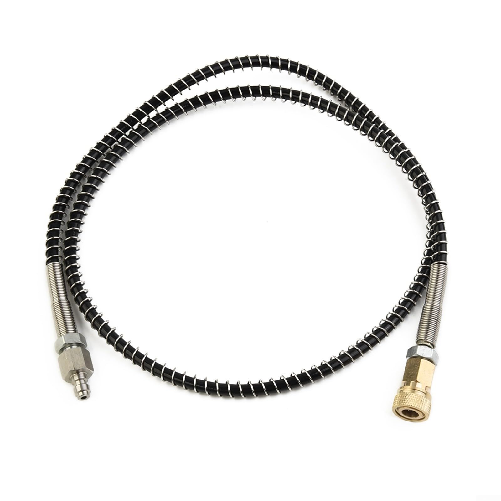 4500Psi Paintball Microporous Hose - 36 Inch PCP DN2 Microbore High Pressure Air Hose for Paintball Guns, Airsoft, PCP Rifles | Compatible with Air Fill Stations & Charging Adapters | Perfect for Field Refills & Tank Charging