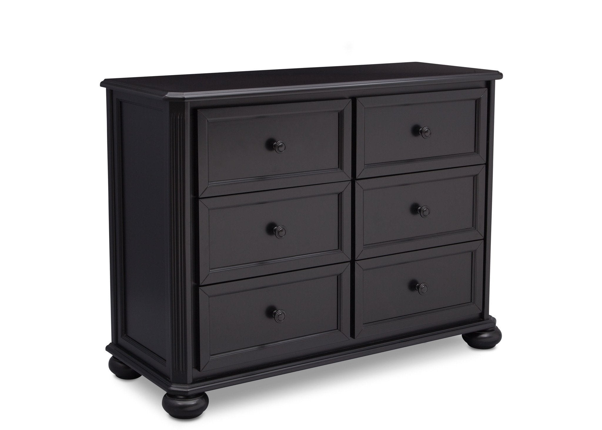 Peyton 6-Drawer Dresser for Bedroom - Solid Wood Chest of Drawers with Smooth Gliding, Spacious Storage Organizer for Clothes, Bedding & Accessories | Perfect for Master Bedroom, Guest Room & Nursery Organization