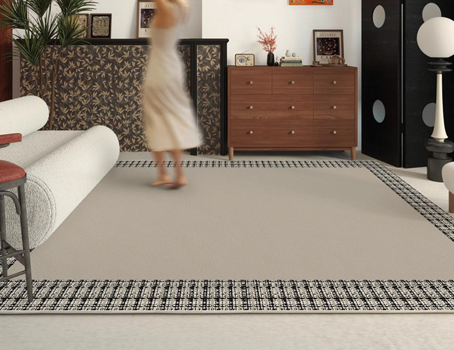 Modern Floor Rugs for Bedroom & Living Room - Soft Contemporary Area Rugs for Under Sofa, Office & Home Decor - Large Non-Slip Rugs for Cozy Spaces & High-Traffic Areas