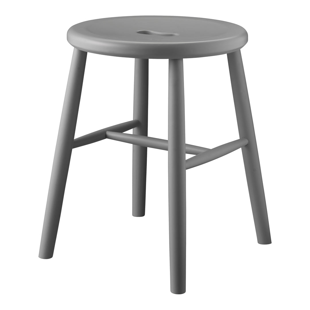 Borge Mogensen J27 Stool by FDB Mobler - Mid-Century Modern Oak Wood Bar Stool for Kitchen, Dining & Lounge Areas