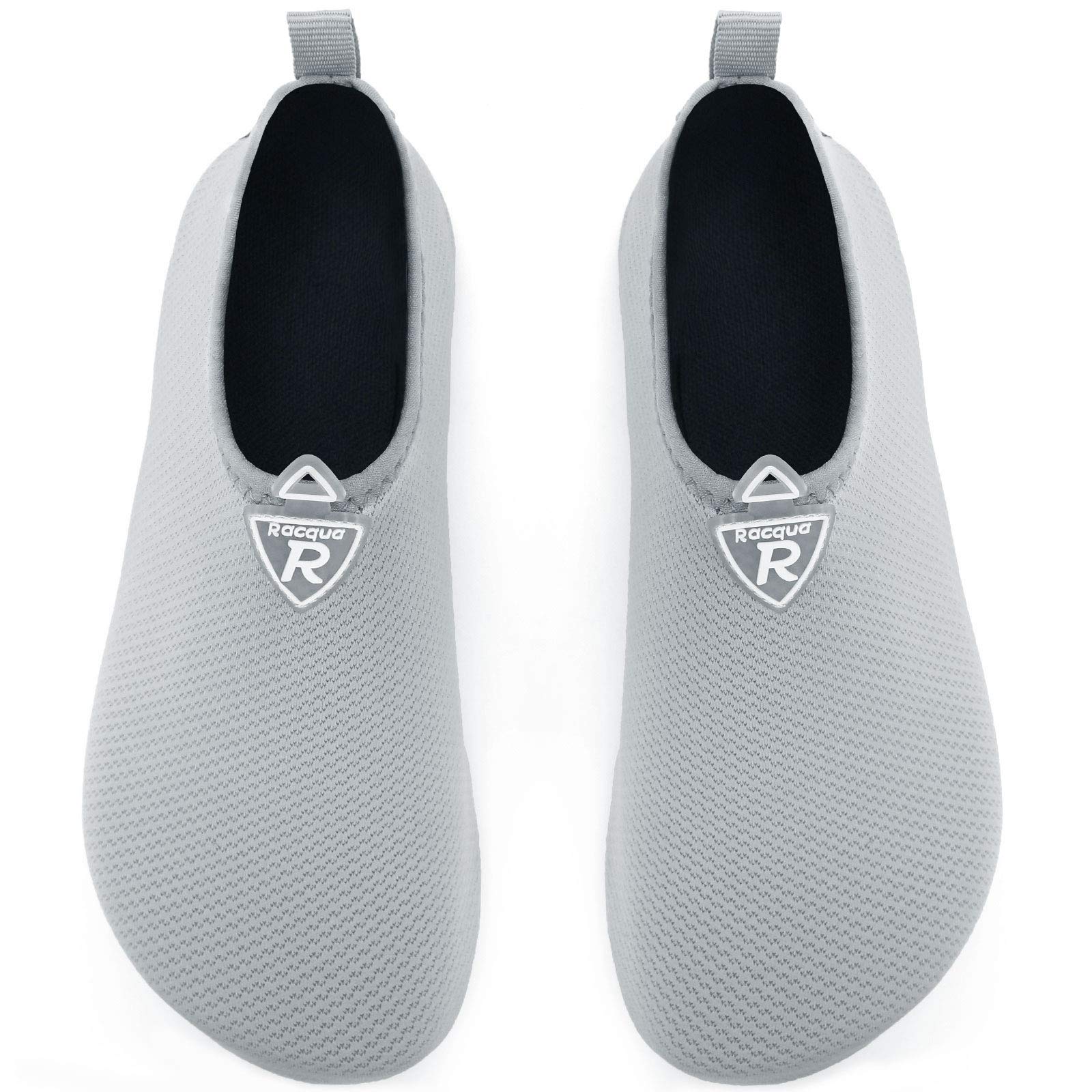 Racqua Barefoot Water Shoes for Men & Women - Quick-Dry Beach Swim Socks for Yoga, Surfing & Aqua Fitness | Lightweight & Flexible for Pool, Ocean & Water Sports
