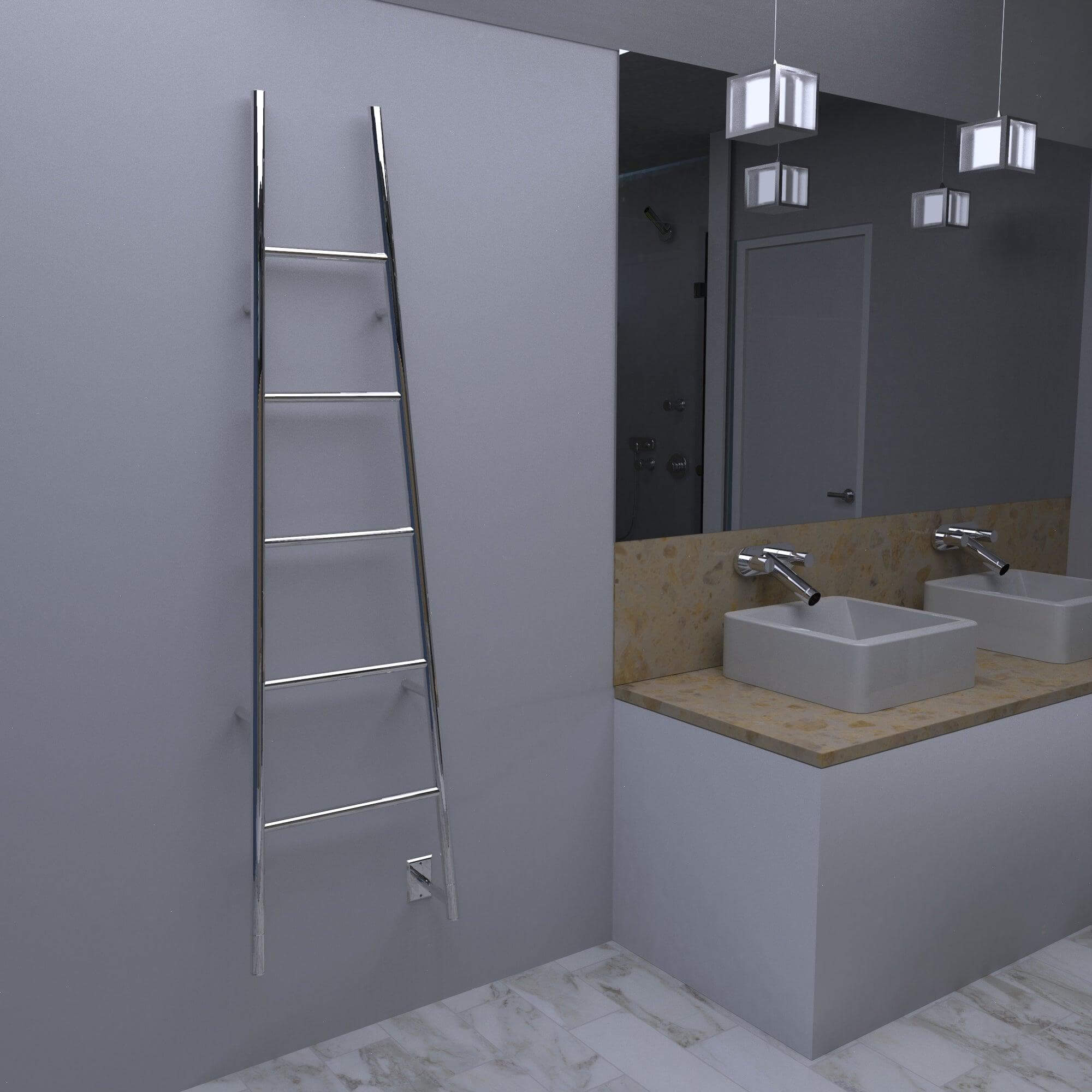 Amba Jeeves Hardwired Ladder Towel Warmer - 20.5