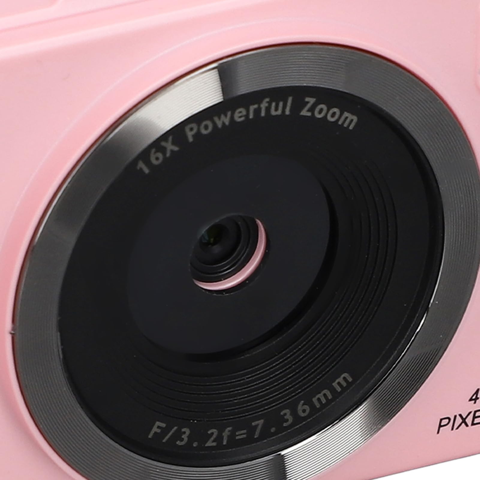 4K Digital Camera 48MP with 2.8 Inch IPS HD Screen | 16X Digital Zoom & Autofocus | Compact Travel Vlogging Camera for YouTube, TikTok & Social Media (Pink) - Perfect for Vacation, Outdoor Adventures & Daily Vlogging