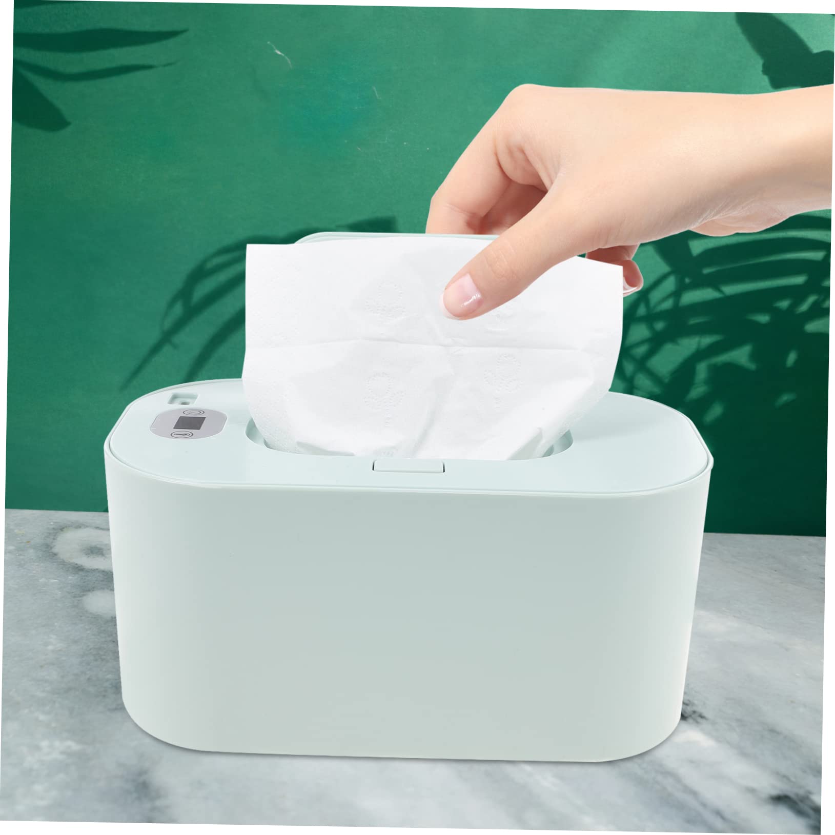 iFundom 2-Pack Baby Wipe Warmer & Dispenser - Portable Electric Tissue Heater for Newborn Care, Perfect for Diaper Changes & Nursery Essentials (White) - Ideal for Home, Travel & Daycare Use