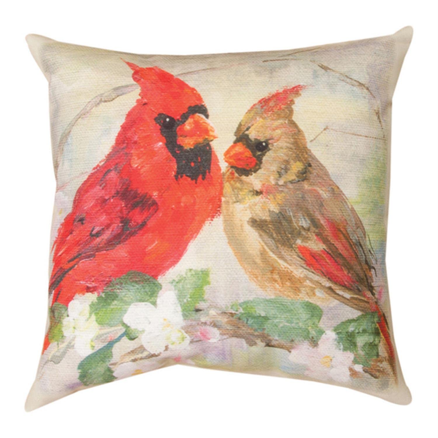 St. Louis Cardinals Floral Climaweave Pillow - Breathable & Comfortable for Home, Office, or Game Day Decor