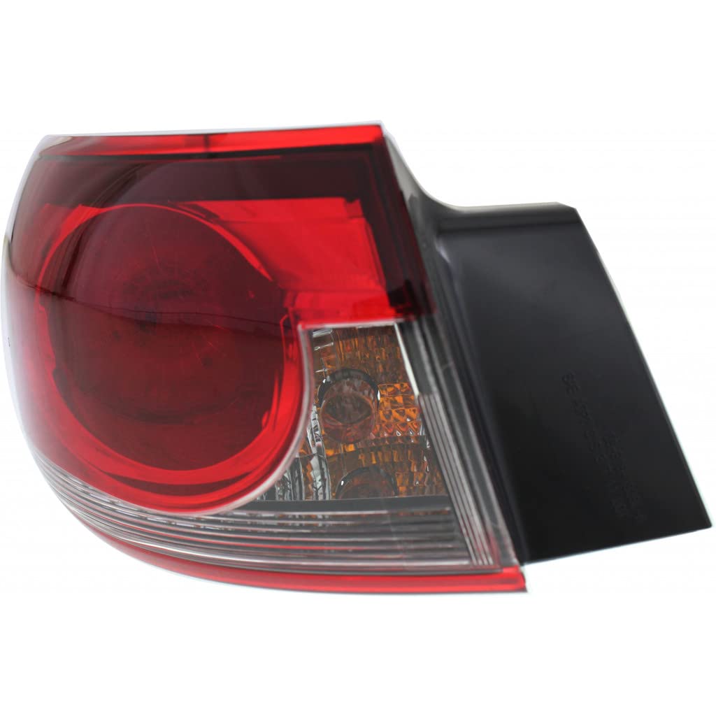 Mazda 6 2014-2017 Driver Side Tail Light Assembly - CAPA Certified Replacement for MA2804113 & MA2804113C (GJR951160A) - Outer Bulb Type - Perfect for Night Driving & Enhanced Vehicle Safety