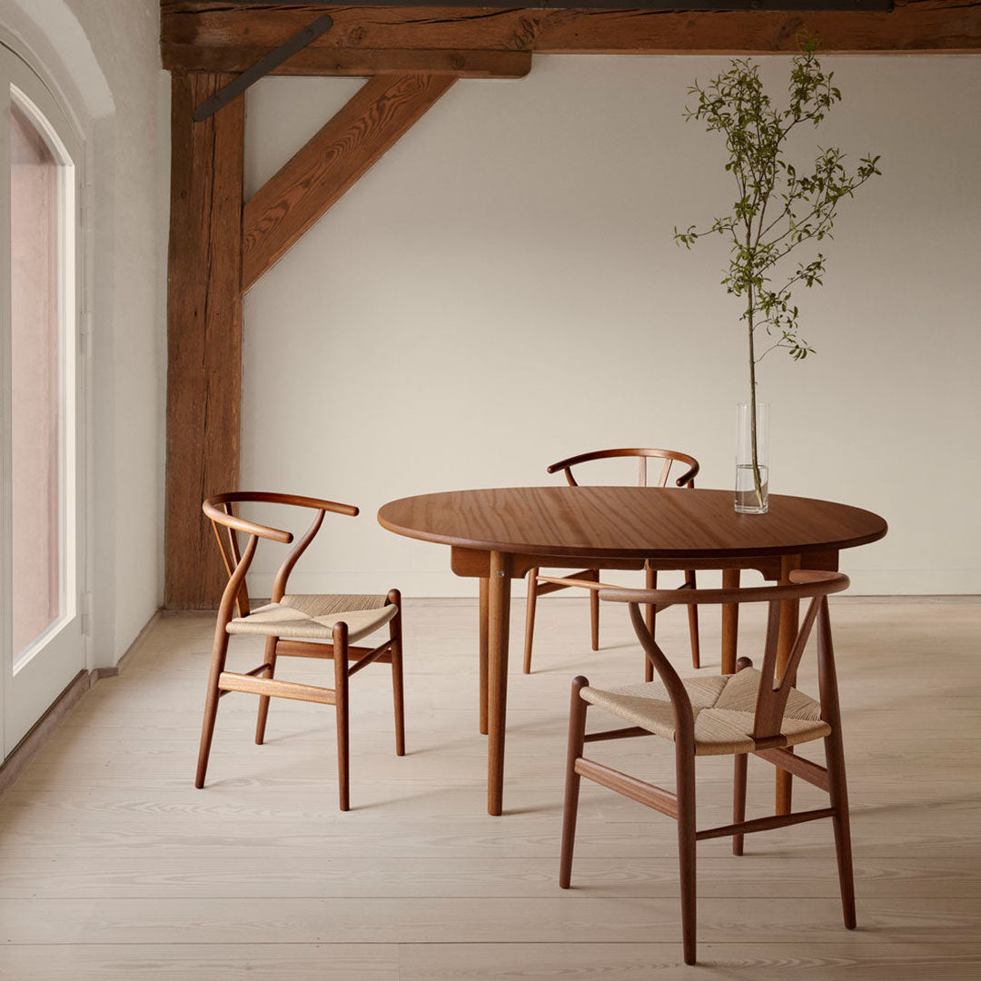 CH24 Wishbone Chair - Handcrafted Wooden Dining Chair | Mid-Century Modern Design for Home, Office & Restaurant Use