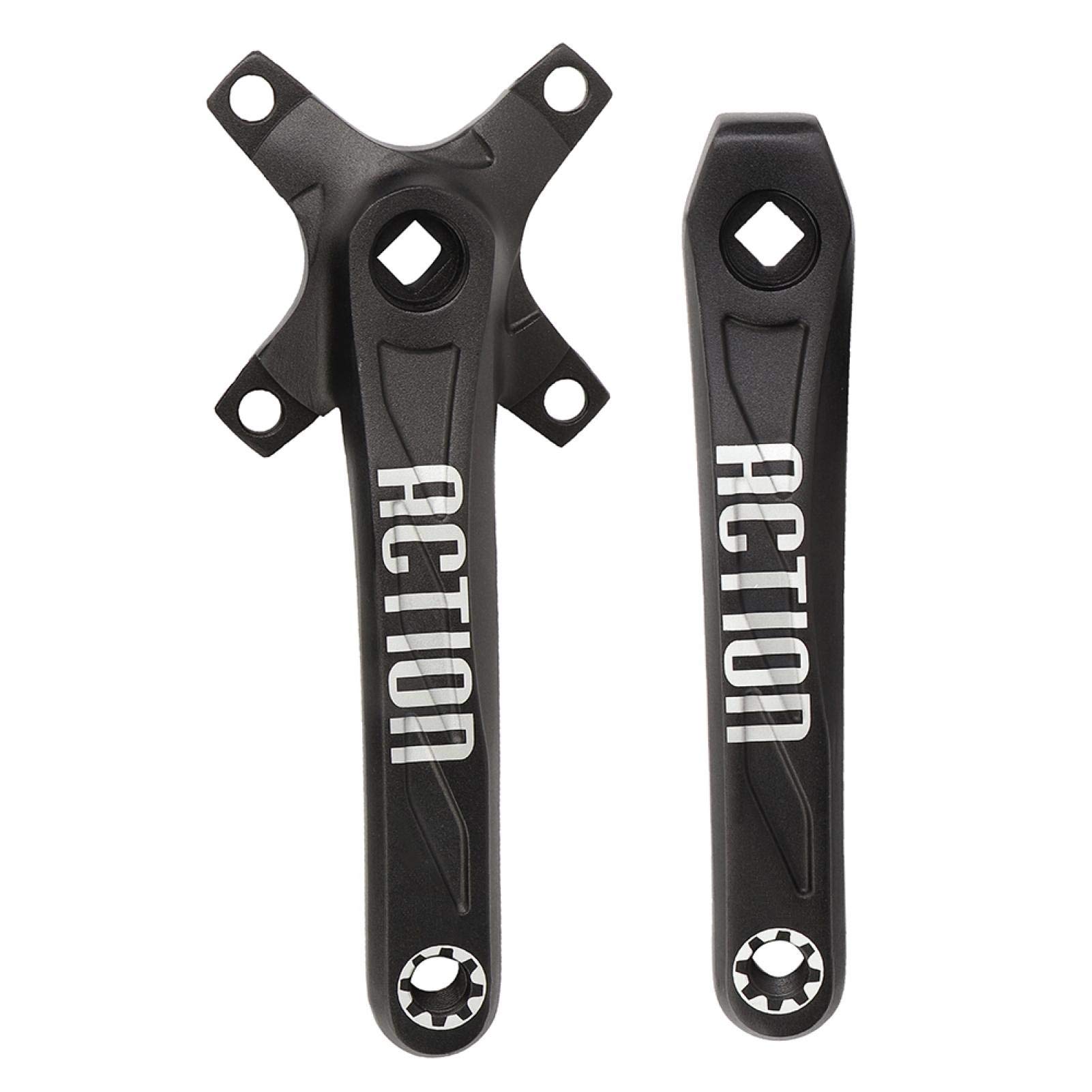 Estink Bike Crank Set - Mountain Bike Crank Arm & Chainring Bolts Bottom Bracket Kit for Bicycle Repair | Durable Replacement Parts for MTB Maintenance & Professional Bike Shops | Perfect for Trail Riding & Cycling Repairs