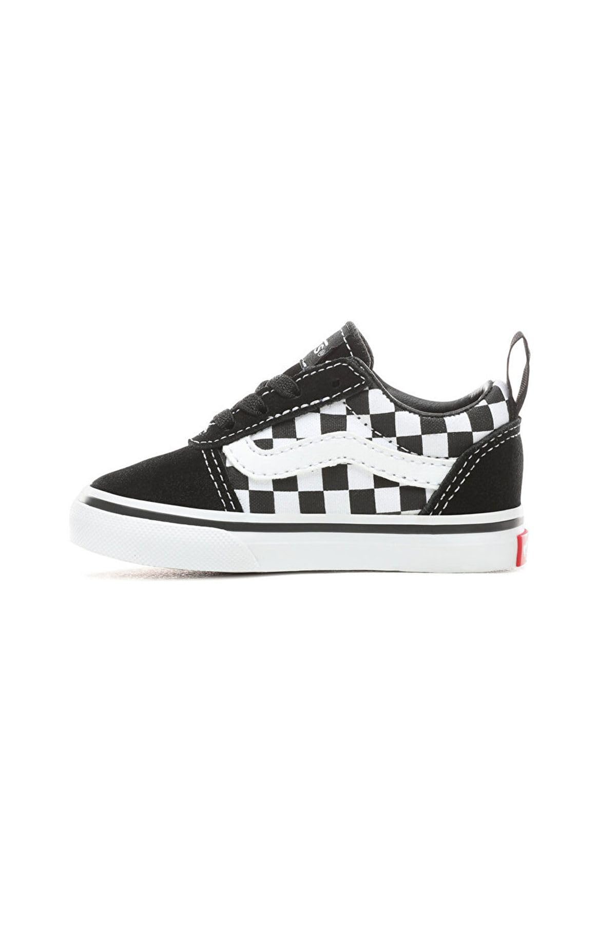 Vans Unisex Kid's Ward Slip-On Sneakers - Comfortable Canvas Shoes for Boys & Girls - Perfect for School, Play & Everyday Wear