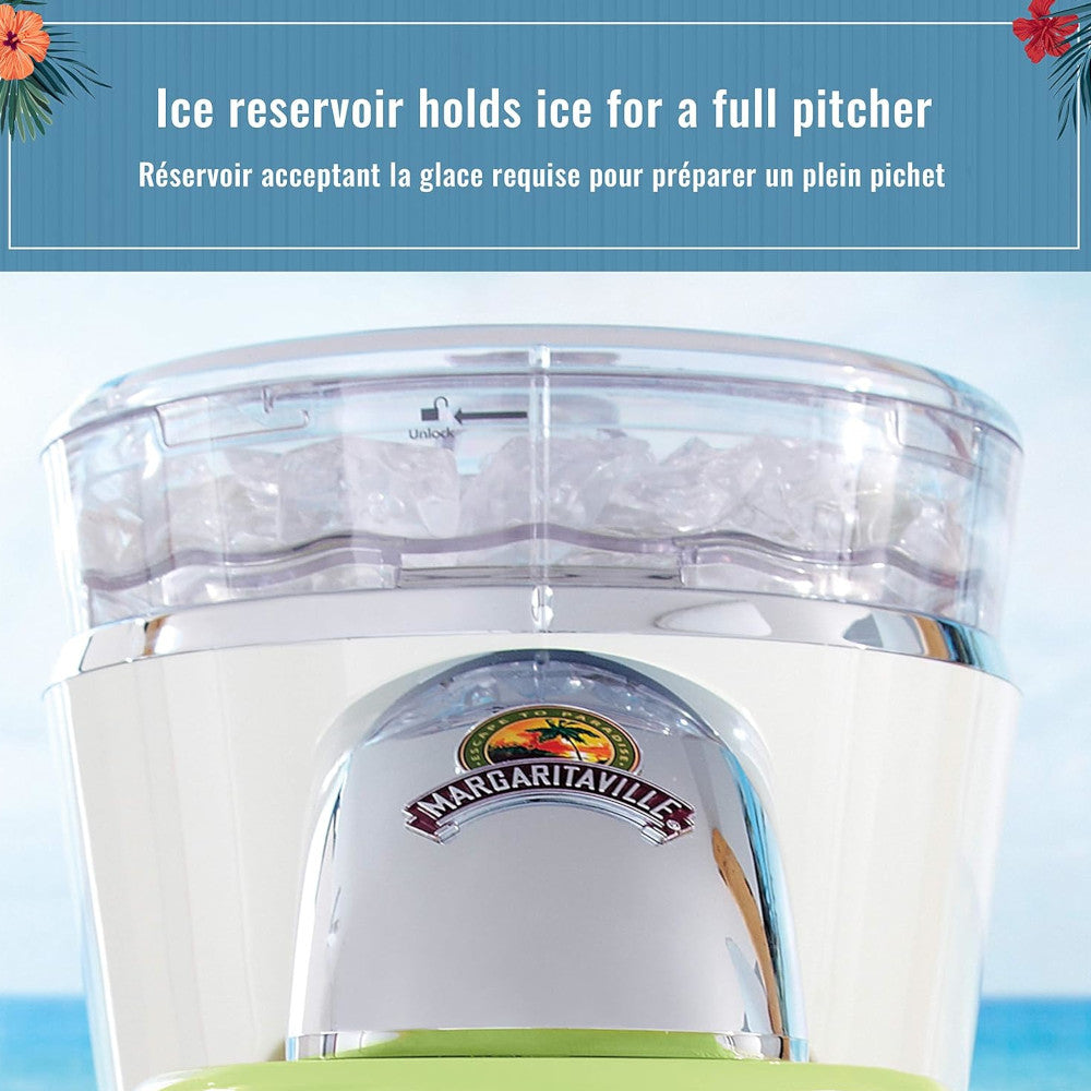 Margaritaville Bahamas Frozen Concoction Maker DM070000033T - Professional Frozen Drink Machine with Home Essentials Warranty - Perfect for Parties, Beach Gatherings & Summer Cocktails