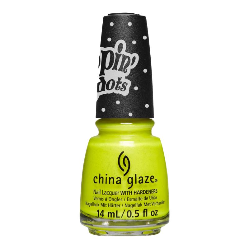 China Glaze Lemon Ice Nail Polish - 0.5 oz / 15ml (#85212) - Long Lasting, High Shine Finish for Manicures & Pedicures - Perfect for Summer Nails, Beach Vacations & Tropical Looks