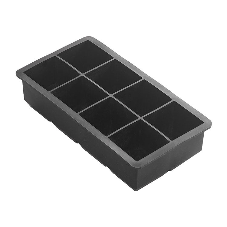 Premium Silicone 8-Cube Ice Mold - BPA Free, Flexible & Durable - Perfect for Cocktails, Iced Coffee & Whiskey - American Metalcraft SMSC8 - Home Bar & Party Essential