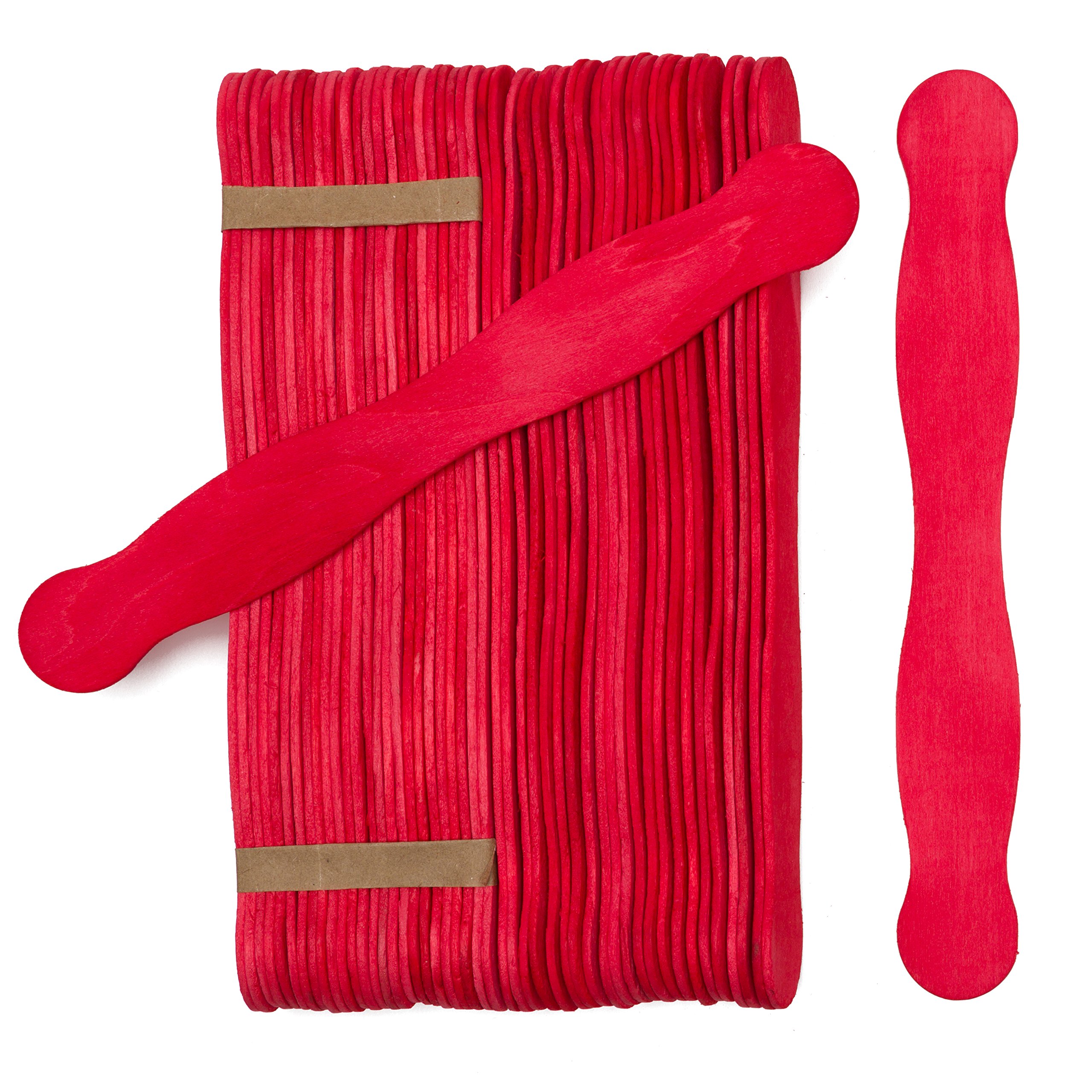 2000 Pack Jumbo Wooden Craft Popsicle Sticks - 8