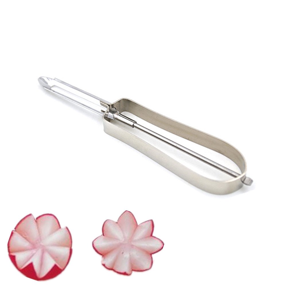 Hofumix Stainless Steel Y Peeler - Ergonomic Vegetable & Fruit Peeler for Kitchen, Cooking, Salad Prep - Sharp Handheld Peeler for Potatoes, Carrots, Apples