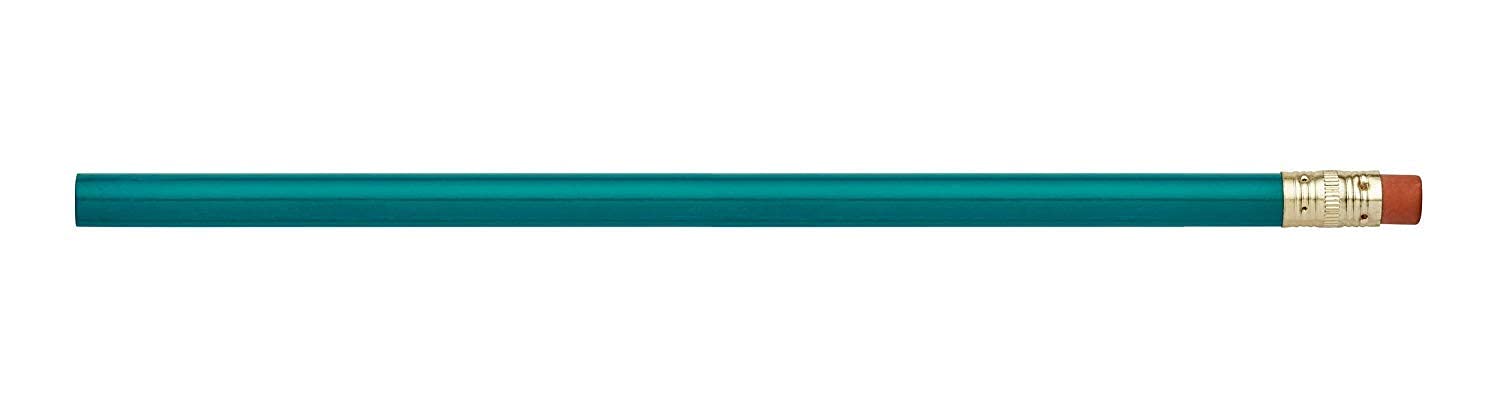 Premium Blank Round Pencils in Teal - 144 Count Box for School, Office & Art Projects | Bulk Pencils for Writing, Drawing & Crafts