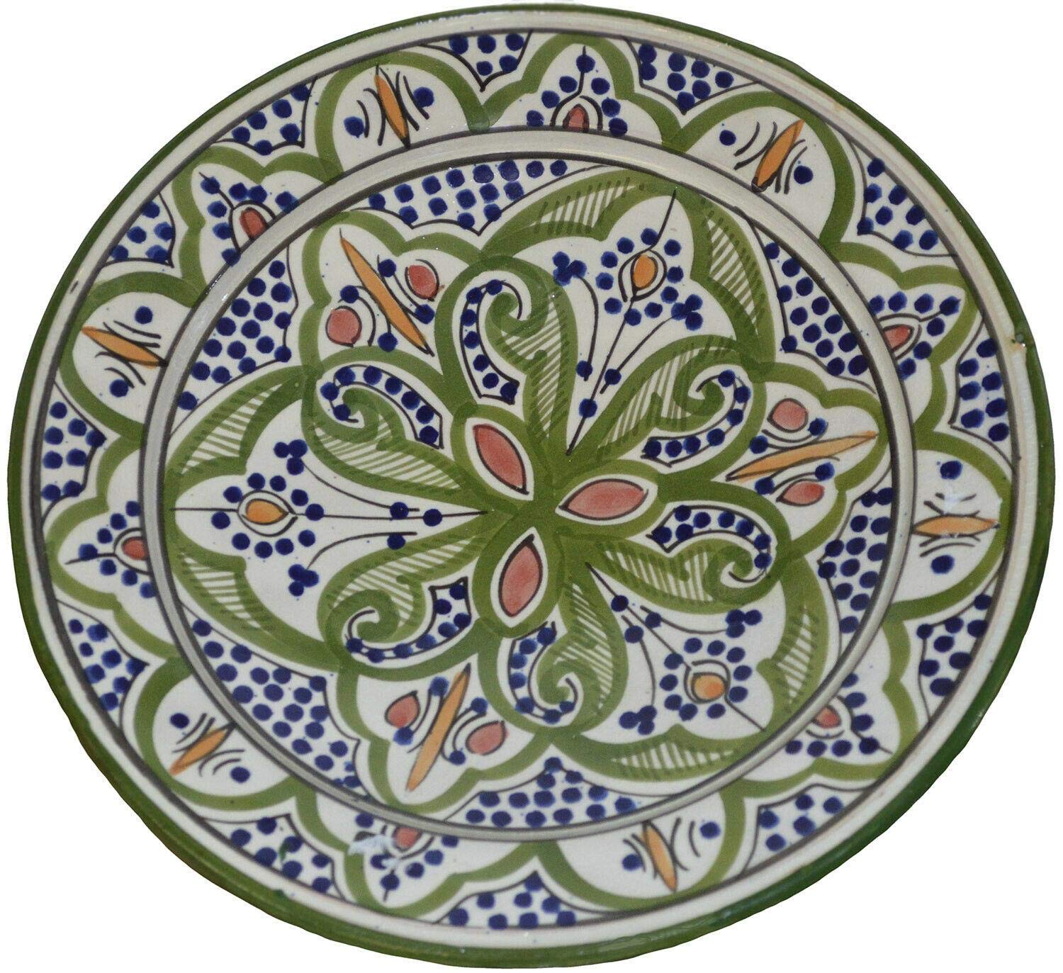 Handmade Ceramic Plate and Bowl Set - 12