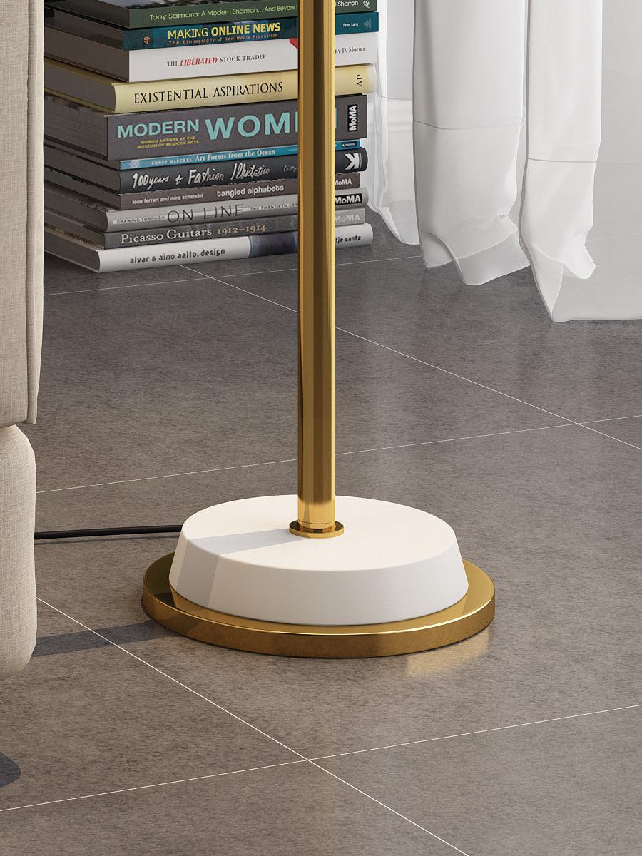 Emmental Modern Floor Lamp - Adjustable Brightness LED Standing Light for Living Room, Bedroom & Office - Stylish Home Decor Lighting for Reading & Relaxation