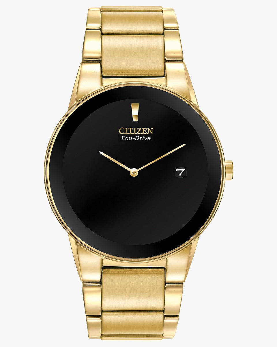 Citizen Men's AXIOM Eco-Drive Stainless Steel Watch - Waterproof, Durable & Stylish for Business, Casual & Outdoor Activities