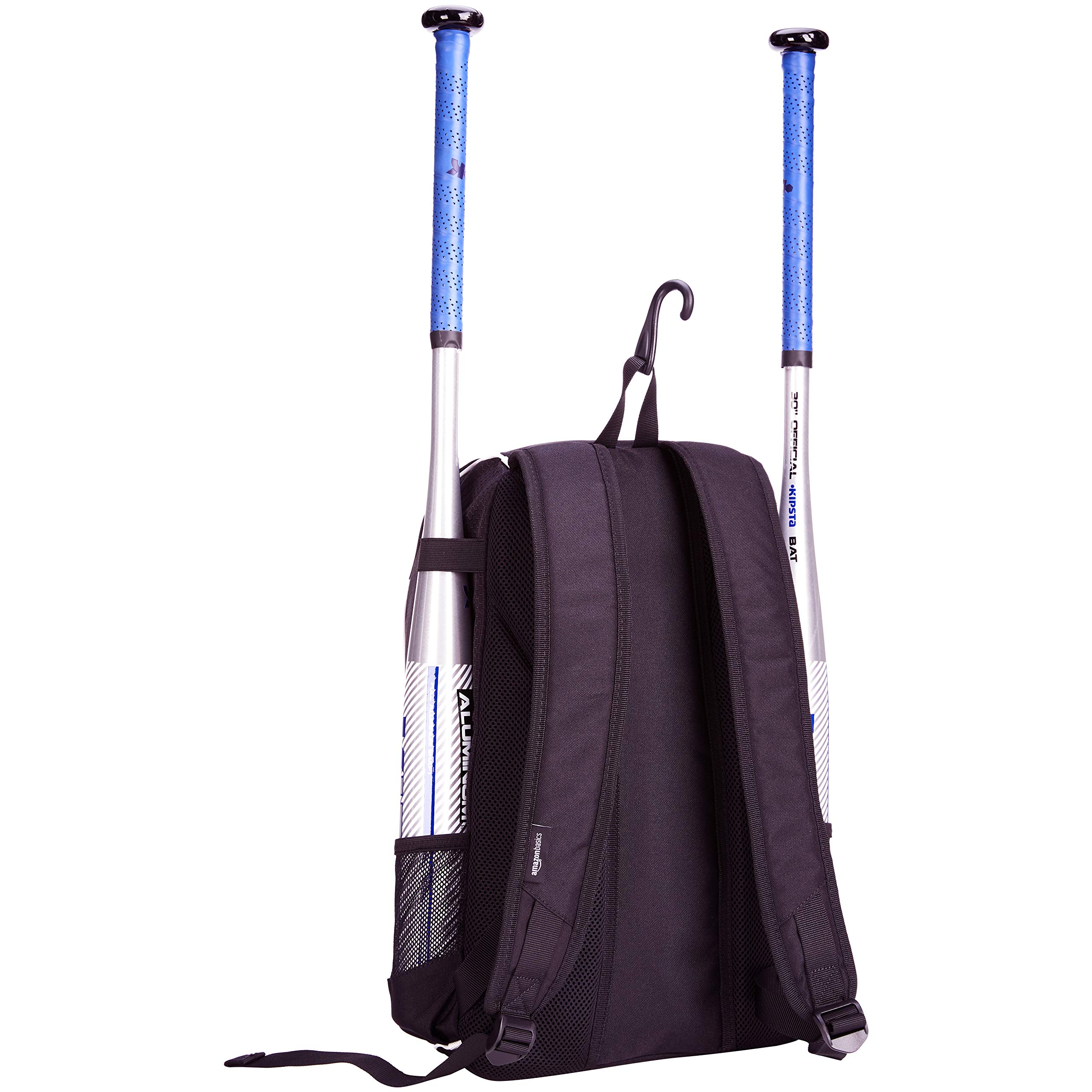 Amazon Basics Baseball Equipment Backpack - Durable Sports Gear Bag for Baseball, Softball & Training | Perfect for Games, Practice & Travel
